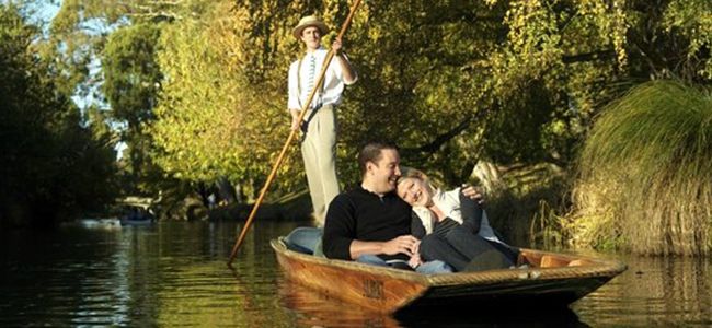 Punting on the Avon